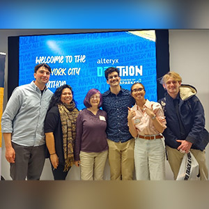 Two CCC Data Science Students Win Top Prize at Alteryx Datathon in NYC