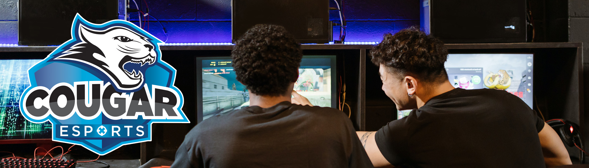 2 men playing video games