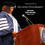 Dr. Lovell Pugh-Bassett installed as President of Camden County College