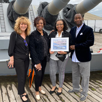 Congratulations Joslyn Thompson, recipient of the Battleship New Jersey Scholarship