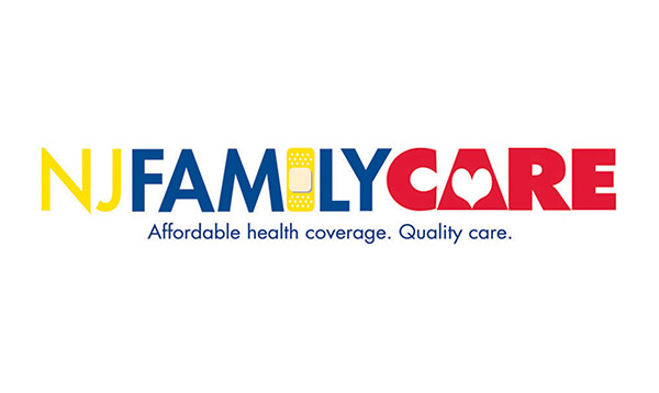 nj family care logo - afforadable health coverage. quality care